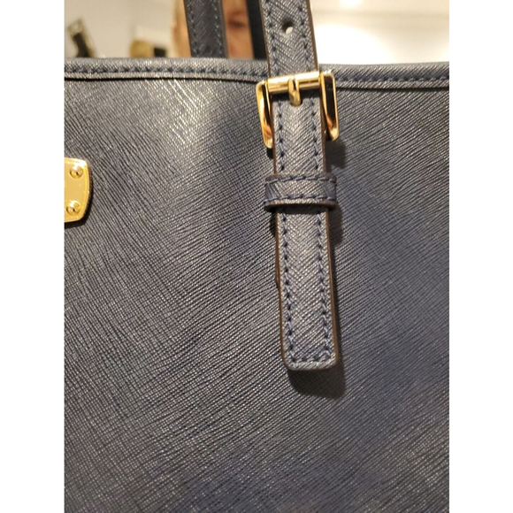 Michael Kors Jet Set Travel Lg Carryall Tote/Tote Bag/Blue/35T6Gtvt3L Ba… - Picture 4 of 10